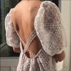 [For Love & Lemons] Portola Lined Maxi Dress